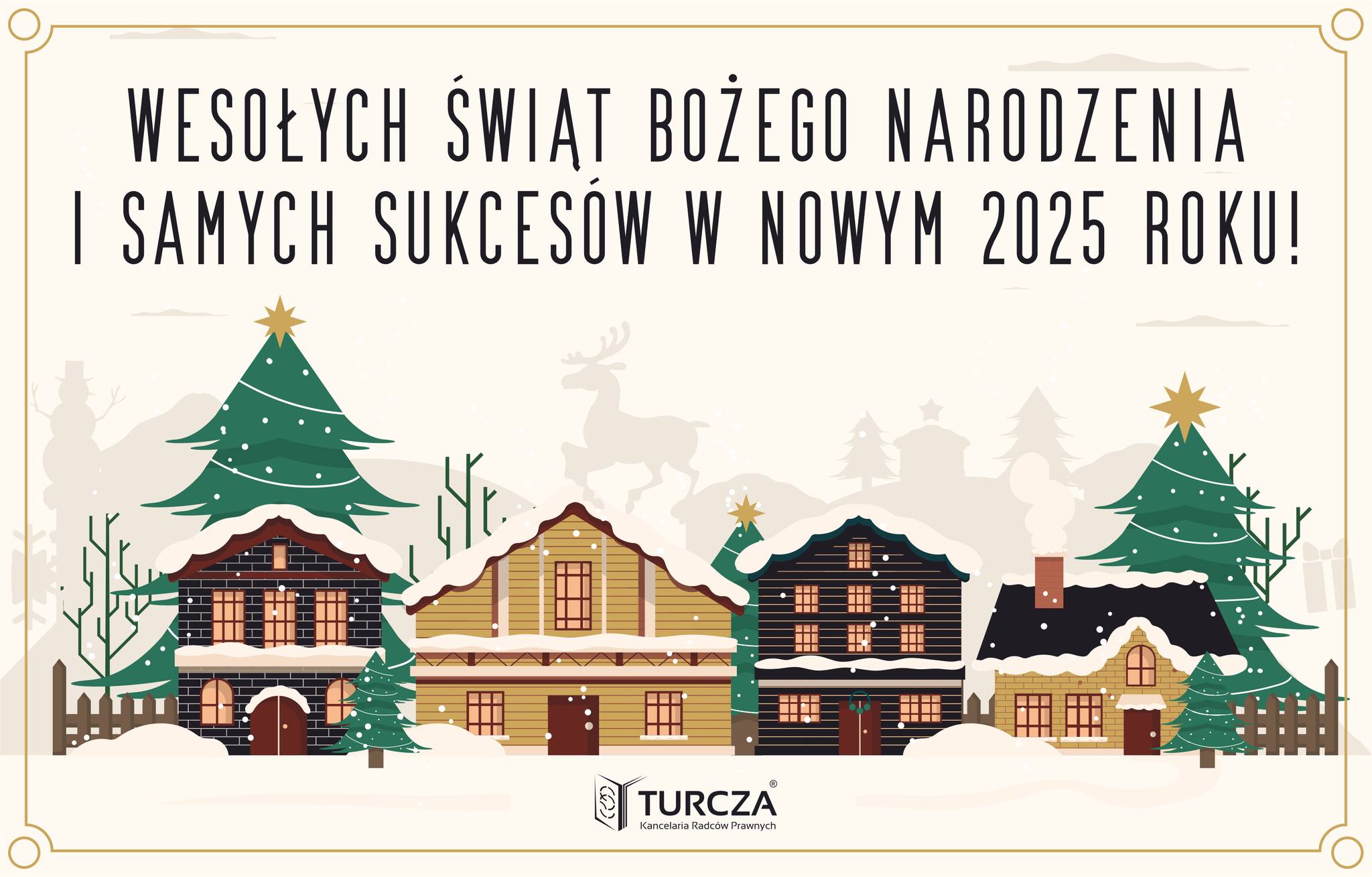 Wesołych Świąt Bożego Narodzenia i samych sukcesów w nowym 2025 roku!