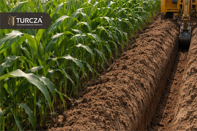 służebność przesyłu, odszkodowanie za słupy energetyczne, odszkodowanie za linie przesyłowe, odszkodowanie za gazociągi, odszkodowanie za wodociągi, właściciele gruntów, wynagrodzenie za bezumowne korzystanie z gruntów, ograniczenia właściciela, zasiedzenie służebności przesyłu, procedura ustanowienia służebności, rekompensata za służebność przesyłu, prawo własności, przepisy 2026, elektrownie, prawo energetyczne, odszkodowania rolnicze